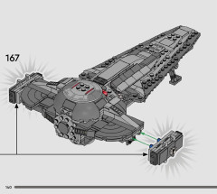 LEGO 75383 instructions page 140 – build guide