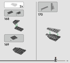 LEGO 75383 instructions page 141 – build guide