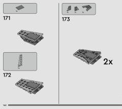LEGO 75383 instructions page 142 – build guide