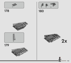 LEGO 75383 instructions page 145 – build guide