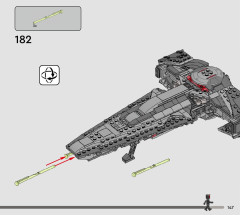 LEGO 75383 instructions page 147 – build guide