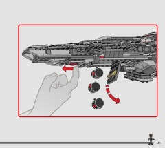 LEGO 75383 instructions page 151 – build guide