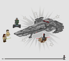 LEGO 75383 instructions page 152 – build guide