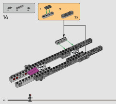 LEGO 75383 instructions page 22 – build guide