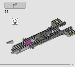 LEGO 75383 instructions page 33 – build guide