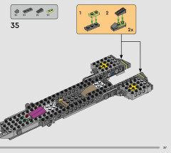 LEGO 75383 instructions page 37 – build guide