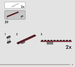 LEGO 75383 instructions page 41 – build guide