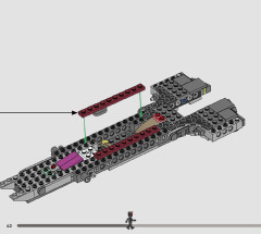 LEGO 75383 instructions page 42 – build guide