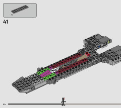 LEGO 75383 instructions page 44 – build guide