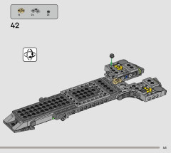 LEGO 75383 instructions page 45 – build guide