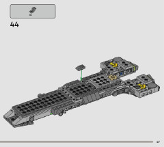 LEGO 75383 instructions page 47 – build guide