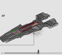 LEGO 75383 instructions page 52 – build guide