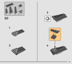 LEGO 75383 instructions page 53 – build guide