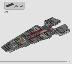 LEGO 75383 instructions page 55 – build guide