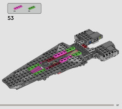 LEGO 75383 instructions page 57 – build guide
