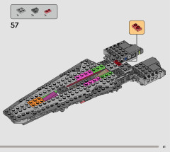 LEGO 75383 instructions page 61 – build guide