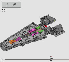 LEGO 75383 instructions page 62 – build guide
