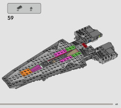 LEGO 75383 instructions page 63 – build guide