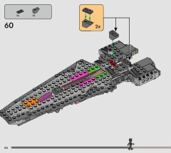 LEGO 75383 instructions page 64 – build guide