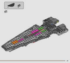 LEGO 75383 instructions page 65 – build guide