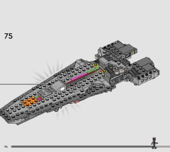 LEGO 75383 instructions page 76 – build guide