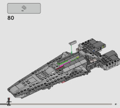 LEGO 75383 instructions page 81 – build guide