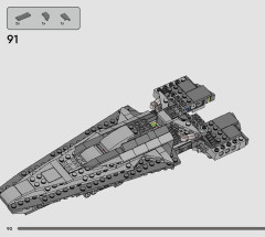 LEGO 75383 instructions page 90 – build guide