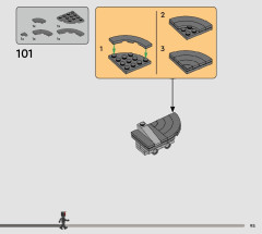LEGO 75383 instructions page 95 – build guide