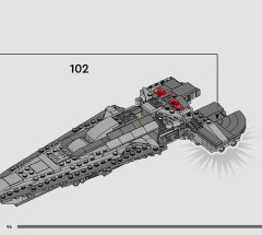 LEGO 75383 instructions page 96 – build guide