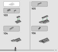 LEGO 75383 instructions page 97 – build guide