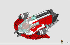 LEGO 75384 instructions page 73 – build guide
