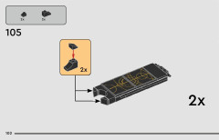 LEGO 75385 instructions page 102 – build guide