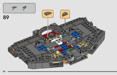 LEGO 75385 instructions page 84 – build guide