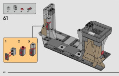 LEGO 75386 instructions page 62 – build guide