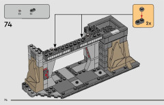 LEGO 75386 instructions page 74 – build guide