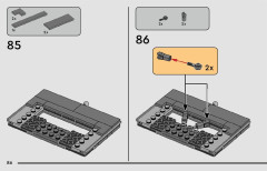 LEGO 75386 instructions page 86 – build guide