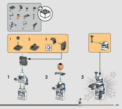 LEGO 75387 instructions page 107 – build guide