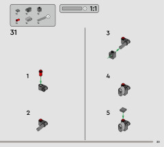 LEGO 75387 instructions page 33 – build guide