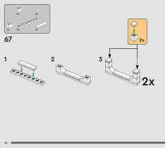 LEGO 75387 instructions page 74 – build guide