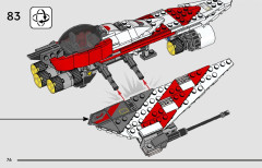 LEGO 75388 instructions page 76 – build guide