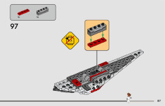 LEGO 75388 instructions page 87 – build guide