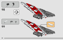 LEGO 75388 instructions page 88 – build guide