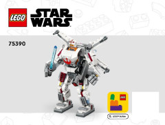 LEGO 75390 instructions page 1 – build guide