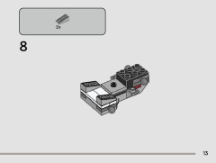LEGO 75390 instructions page 13 – build guide