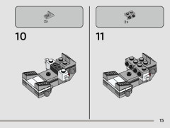LEGO 75390 instructions page 15 – build guide