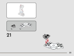 LEGO 75390 instructions page 23 – build guide