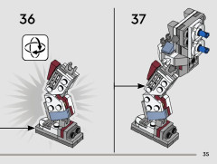 LEGO 75390 instructions page 35 – build guide