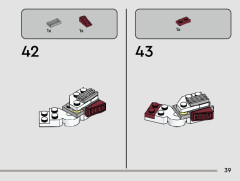 LEGO 75390 instructions page 39 – build guide