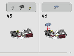 LEGO 75390 instructions page 41 – build guide