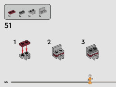 LEGO 75390 instructions page 44 – build guide